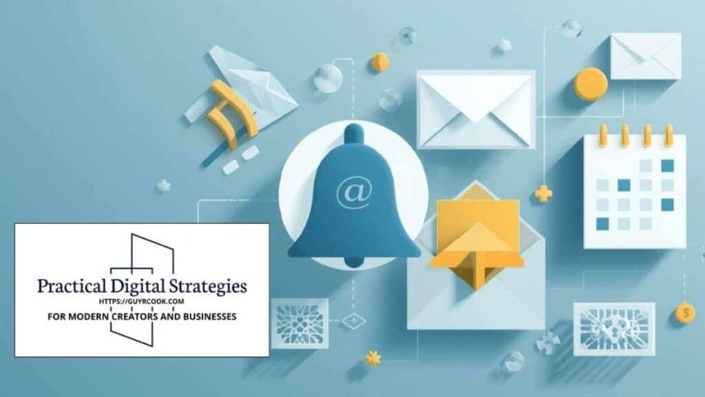 Illustration of a digital archive preserving historic websites over time