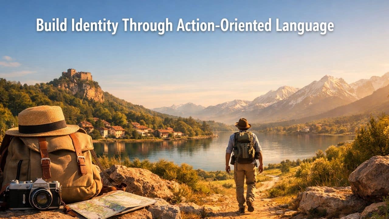 Build Identity Through Action-Oriented Language