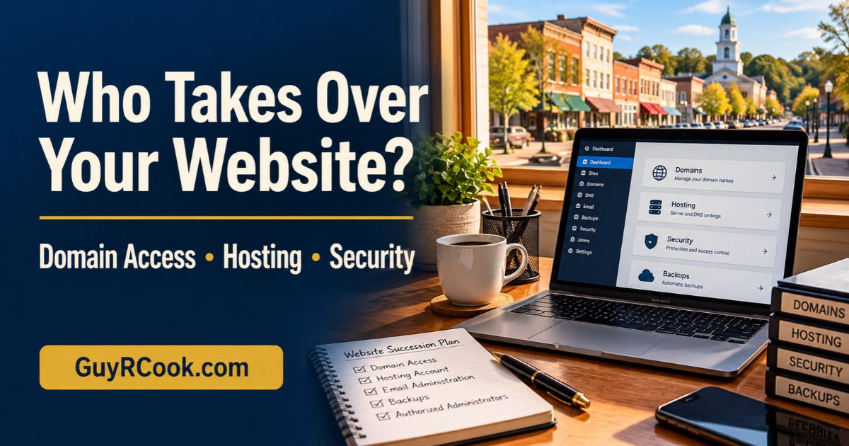 Website Succession Planning: Who Takes Over?